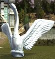Proud Swan Ice Sculpture