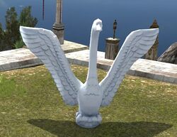 Proud Swan Ice Sculpture