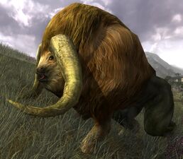 A Menacing Hoar-mantle, one of the aurochs of North Downs.