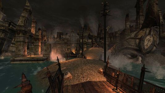 The causeways of Osgiliath