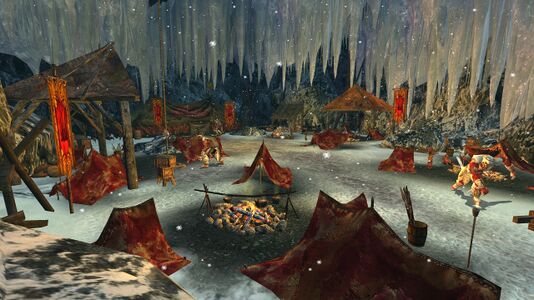 The Angmarim encampment