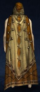 Hooded Leather Cloak