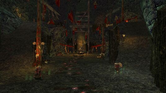 The defences of the Throne-room