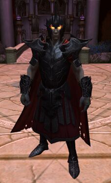 Sauron in his fair form, during the Razing of Eregion.