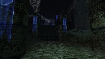 Stairs leading up to the Shadow-watch