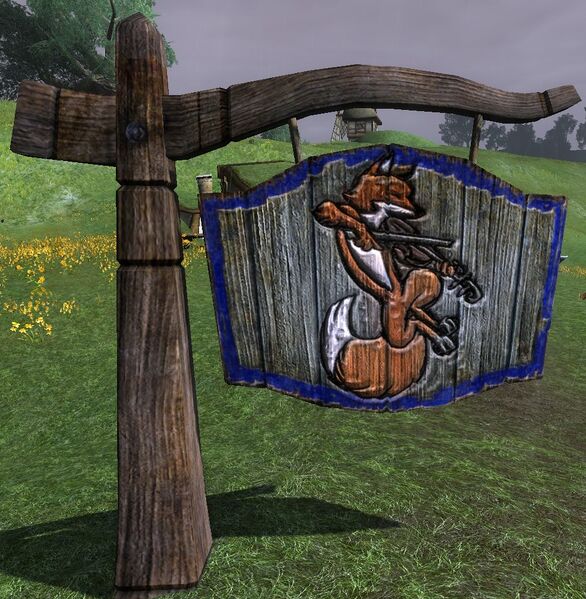 File:Fox and Fiddle Inn Signpost.jpg