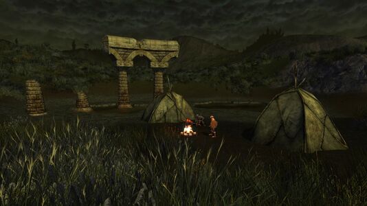 One of the smaller camps in Goblinhole