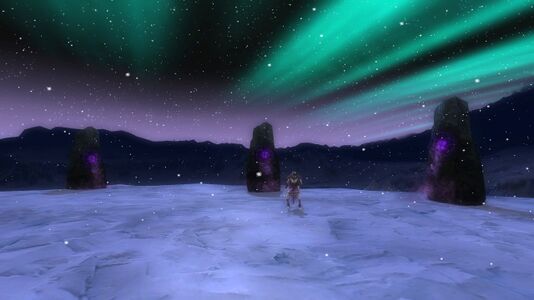 Drugoth's overlook atop the mountain