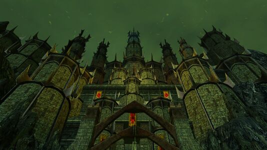 The massive citadel of Carn Dûm