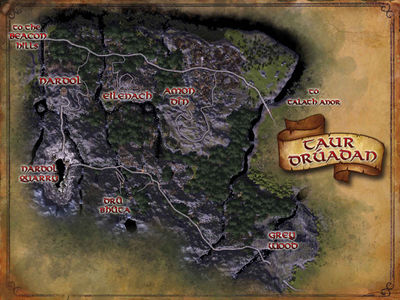 Taur Drúadan map