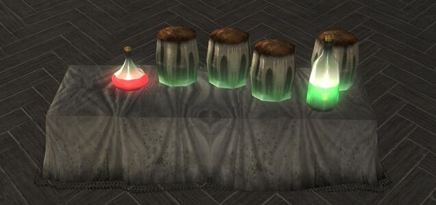 Tinctures Table