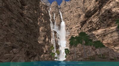 The start of the river are the stunning Falls of Ilûritu.
