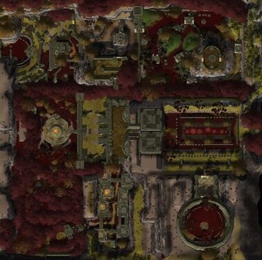 Terrain Map of Garth Agarwen