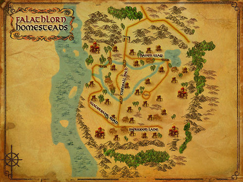 Map of Falathlorn Homesteads