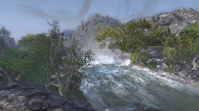 The White-wrath earns its name from the multiple sets of drops and rapids forming in this gorge.