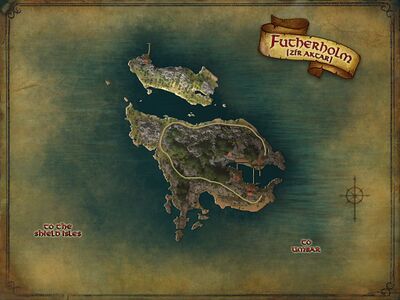 Map of Furtherholm (Zír Aktar)