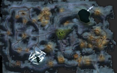 Detailed Map of The Fanged Pit