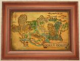Map of the North Downs