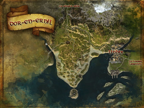 Dor-en-Ernil map
