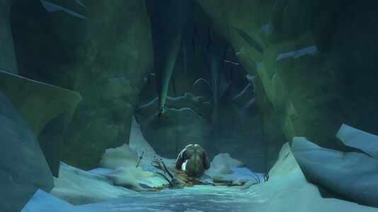 Lair of the Ravenous Ice-beast