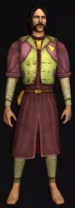 Short Dwarf-make Robe - Rose dye