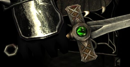 Hilt close-up