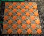 Decorative Square Tile Floor