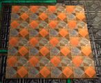Decorative Square Tile Floor