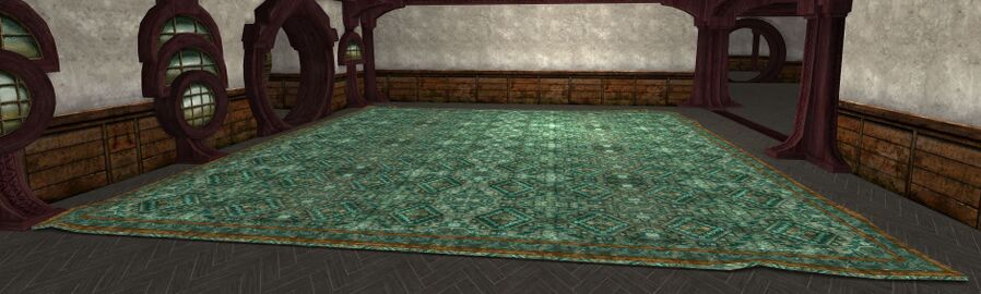 Large Teal Umbari Rug