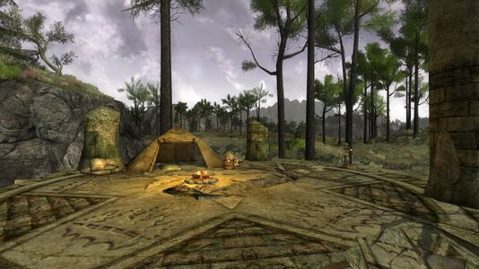 Orthonn's camp within Ost Lagoros