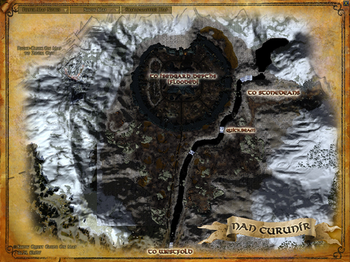 Nan Curunir topographic map