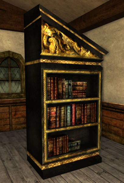 File:Right-sloped Gondorian Bookshelf.jpg