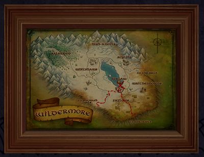 Large Map of Bingo in Wildermore