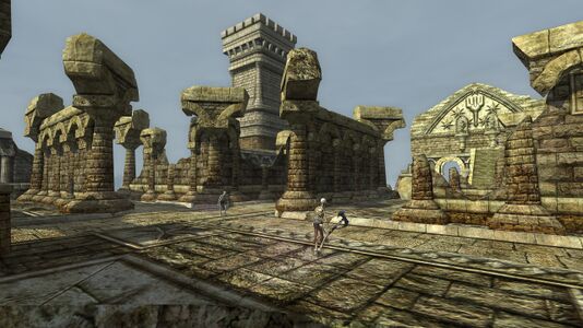 The upper ruins of Ost Gorthad