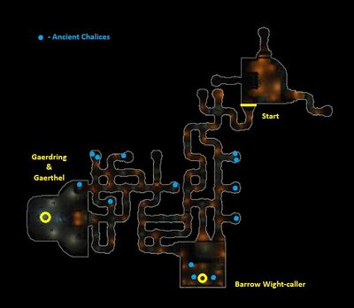 Map of Great Barrow: The Maze