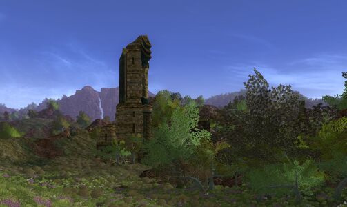 The ruined tower