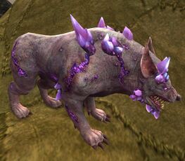 Horned and Bearded Crystal Warg Appearance Monster Player Reward Track - Cosmetic Choice Box (Season 1)