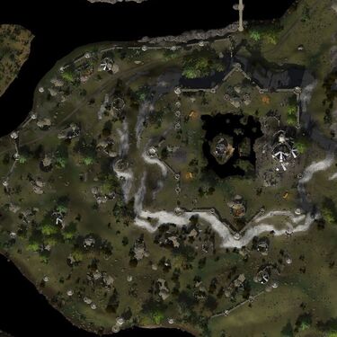 Terrain Map of Caras Gelebren
