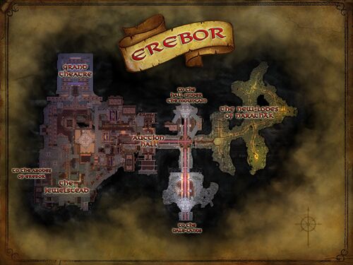 The interior of Erebor