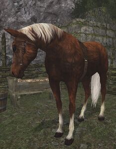 Image of Stabled Horse (Hlithseld)
