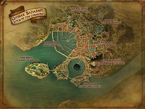 Map of Umbar Baharbêl