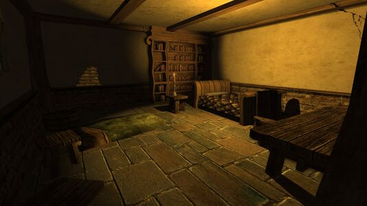 The haunted room of the Forsaken Inn