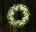 White Midsummer Wreath