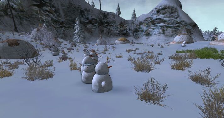 Snowmen in Dunland