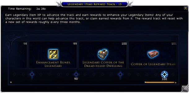 Legendary Item Reward Track - Season 15