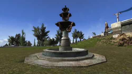Renewed Gondorian Fountain