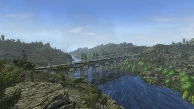 The only crossing of the Hathollant is the Arthiant bridge.