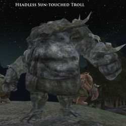 Image of Headless Sun-touched Troll