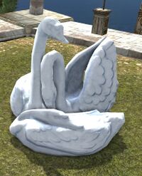 Bevy of Swans Ice Sculpture