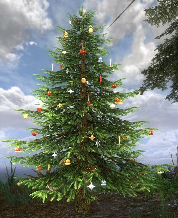 ItemEyecatching Outdoor Yuletree